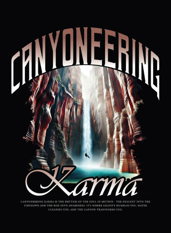 Canyoneering Karma Unisex t-shirt