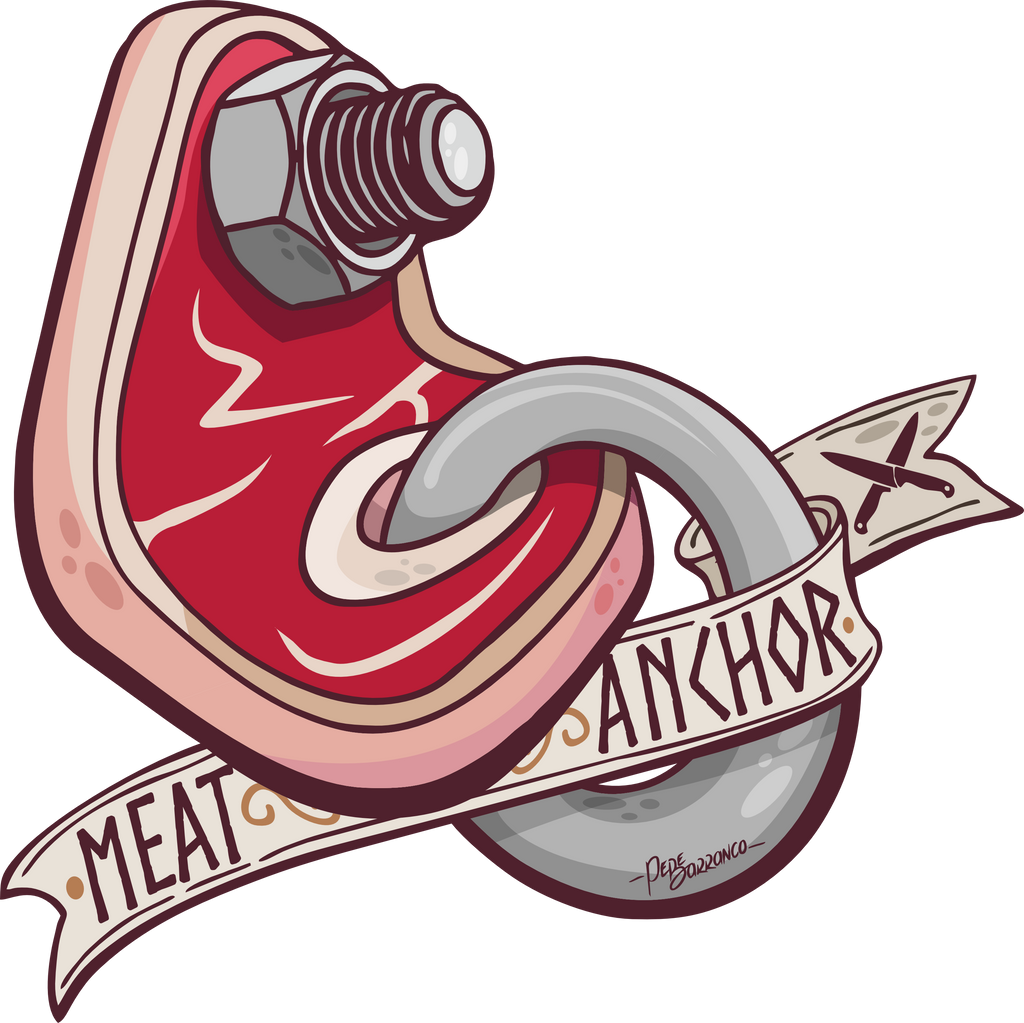 Meat Anchor - Women’s crop top