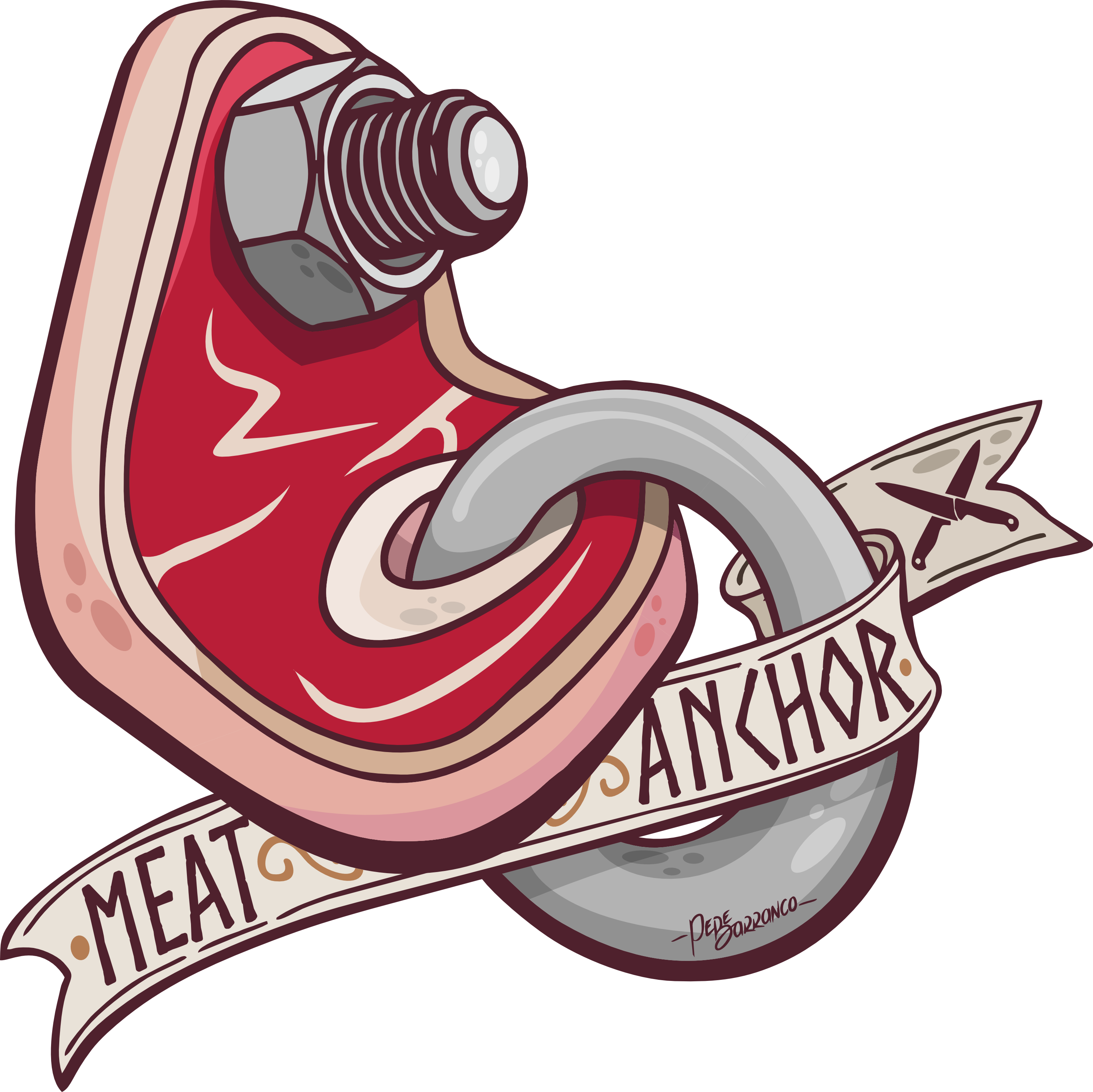 Meat Anchor - Unisex t-shirt