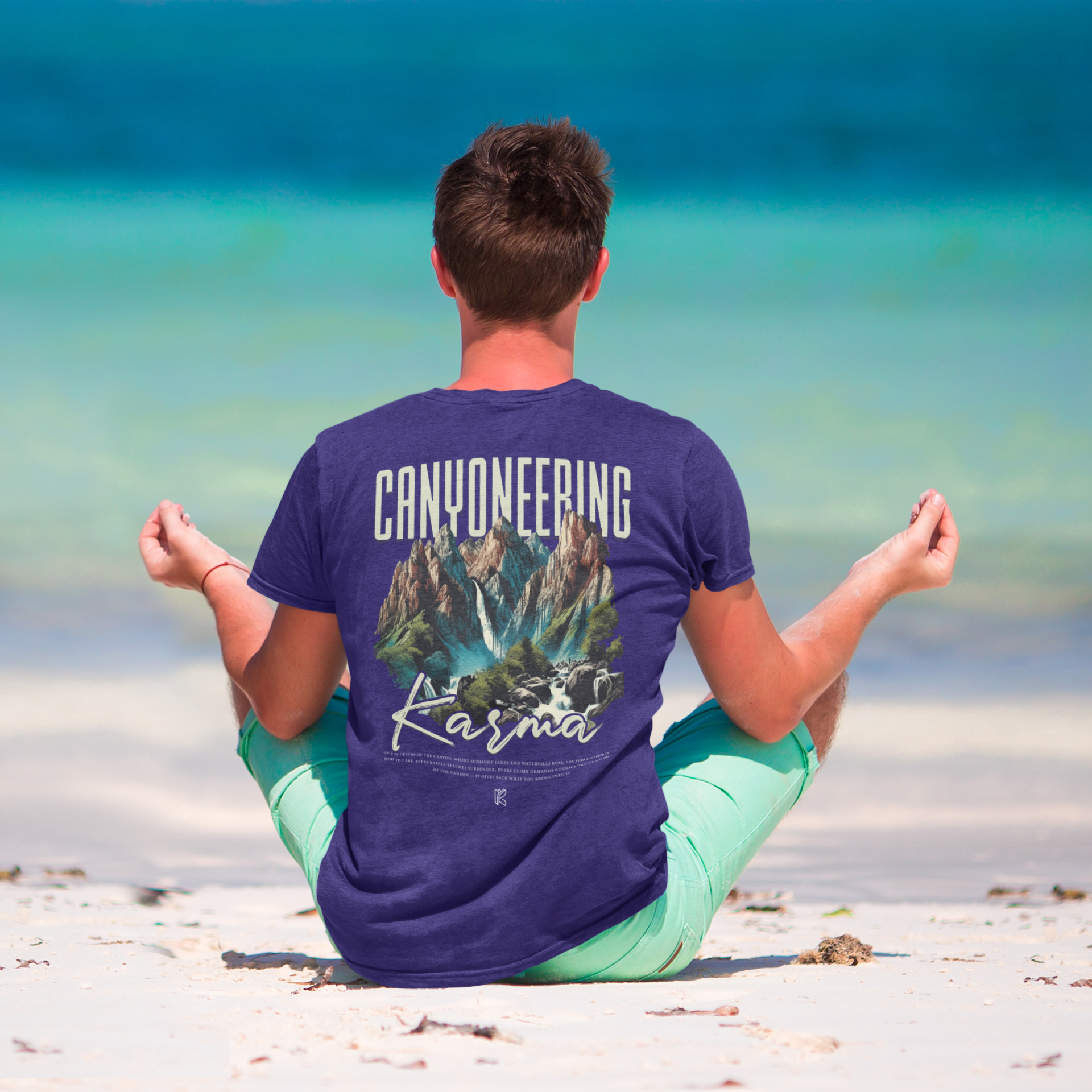 Canyoneering Karma Unisex t-shirt