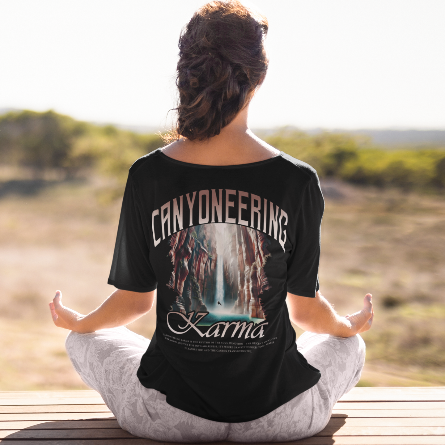 Canyoneering Karma Unisex t-shirt